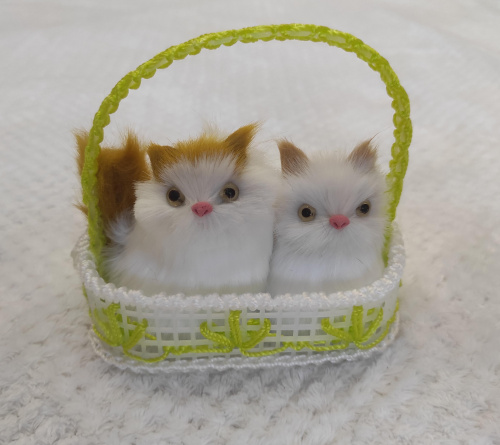 Котики в корзинке со звуком во Асбесте фото 4
